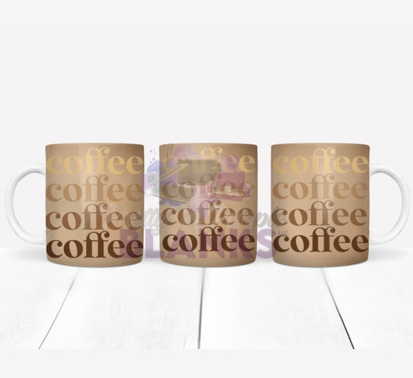 Coffee mug design mock-up