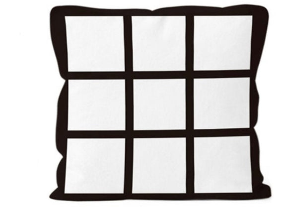 9 Panel sublimation pillow case
