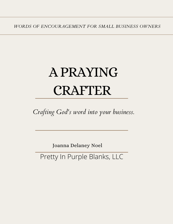 A Praying Crafter E book