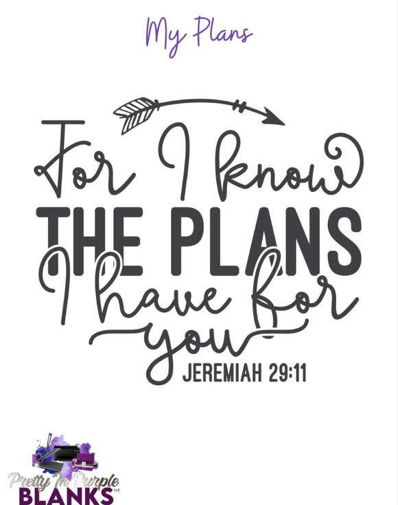 Jeremiah 29:11 planner